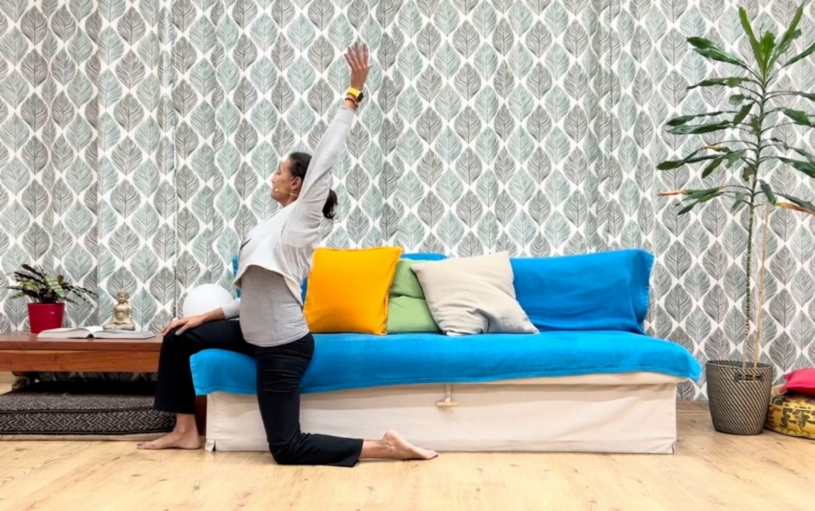 Yoga sulla Sedia o sul Divano