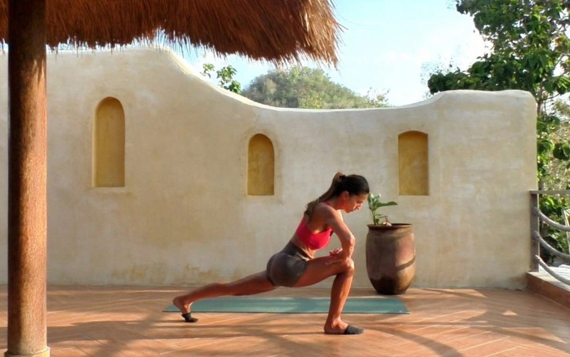 Pilates Reformer 5: Estocadas